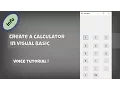 How to Create a Calculator in Visual Basic Voice Tutorial