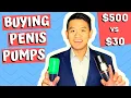 Comparing a 500 versus 30 Penis Pump Tips for Buying a Vacuum Erection Device