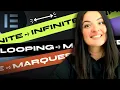 Make a SUPER TRENDY SMOOTH INFINITE MARQUEE with text or image -