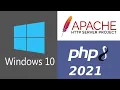 Installing Apache 2 4 and PHP 8 on a Windows 10 Machine