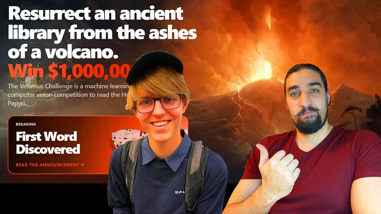 The Vesuvius challenge breakthrough with Luke Farritor
