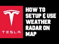 Tesla How To View Weather Radar on Navigation Map - How To See Weather Forecast Hourly Weather