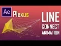 Plexus Animation Line Connect Animation in Adobe After Effect group line animation