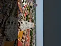 Lagu Srirangam temple in Drone view