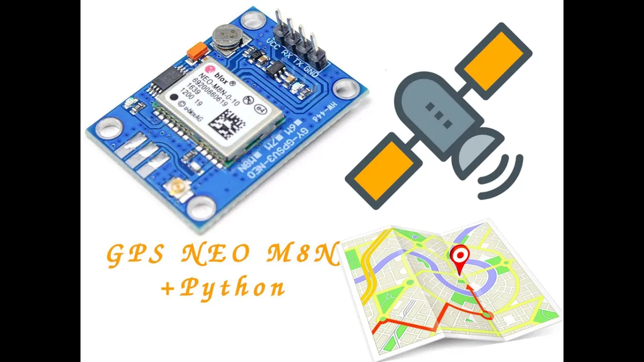 GPS NEO M8N module to get latitude, longitude, altitude, speed and number of satellites