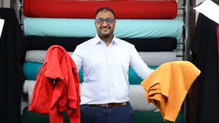 زي تفرق بين الخامات سواء مصنع ملابس  او مستهلك ميلتون قطن هايدي و مكستر و بيتش دندنها
