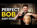 Cut the PERFECT Graduated Bob Like a Pro