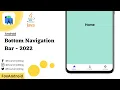 Bottom Navigation Bar - Android Studio Fragments Java 2022