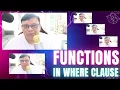 Function in the WHERE Clause - SQL in Sixty Seconds 201