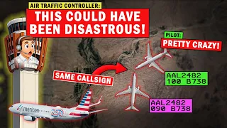 Could have been DISASTROUS Planes with SAME CALLSIGN again