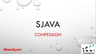 sjava confession lyrics