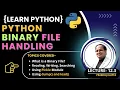 Python Binary Files Explained Read Write and Manipulate Binary Data Like a Pro