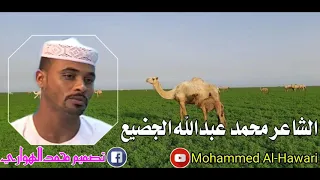 الشاعر محمد عبدالله الجضيع النشوق بي ام قجه 