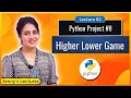 Python Project for beginners Higher Lower Game - Complete Code Python for Beginners