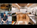 Carpenter s Self Built Tiny Home - Unique Layout Design
