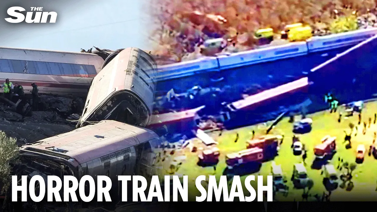Spain train crash: over 64 people dead in high-speed collision in Toledo