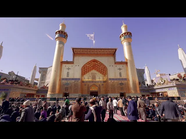 ⁣فيديوهات خام لمرقد امير المؤمنين علي ابن ابي طالب عليه السلام (12) بدون حقوق و بدقة 4k 60p (2026)