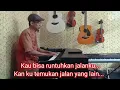 Download Lagu Manusia Kuat - Tulus || KARAOKE Piano + Lirik || Chord in A Mayor ||