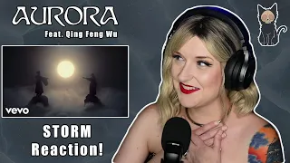 AURORA Feat. Qing Feng Wu - Storm | REACTION
