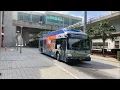 Riding Miami-Dade Transit Metrobus 150 Miami Airport Station to South Pointe Dr Washington Ave