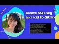 How to create SSH key and add to GitLab