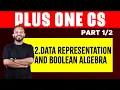 Plus One Computer Science Chapter 2 Data Representation and Boolean Algebra Eduport