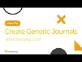 How to create your own payroll journal using BrightPay