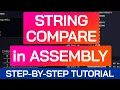 How Strings Are Compared in Assembly Beginner Tutorial x86-64 Machine Code