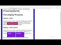 Html CSS Tutorial 359 display inline-block in Html CSS JavaScript