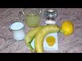 hai 2 limone e 2 banane fai Quisto delizioso socco in un minuto