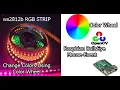 color detection using opencv python ws2812b led strip raspberry pi 4 opencv color detection