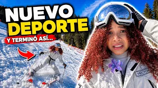 My sister tried a new sport in Europe and it ended like this...