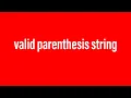 leetcode 678 valid parenthesis string java leetcoding challenge day 16