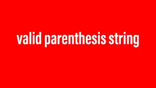 leetcode 678 valid parenthesis string java leetcoding challenge day 16