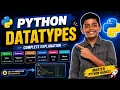 Learn Python Data Types in 15 Minutes Master Python Basics