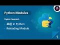 Python Tutorial in Hindi Module in Python Dir in Python Python Tutorial