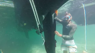 Losing a Sailboat Rudder in a Remote Belize Atoll (Ep.110 Sailing w/the Litzenbergers)