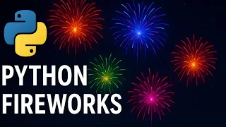 Create Diwali Fireworks Animation in Python Turtle Graphics Python Project Beginner Friendly