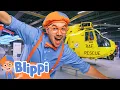 Lagu Blippi Explores Flying Machines at the RAF Museum! | Blippi Moonbug Kids📖 Learning Corner