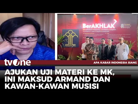 Blak-blakan Armand Maulana Bahas Poin-Poin Uji Materl UU Hak Cipta ke MK
