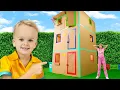 Download Lagu Giant Cardboard House - Funny Kids Adventures!