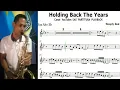 Download Lagu Simply Red - Holding Back The Years - Partitura Sax Alto Sheet Music