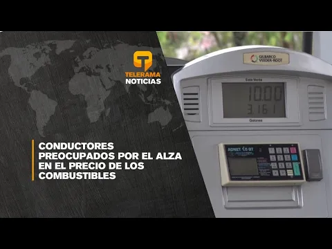 Conductores preocupados por el alza en el precio de los combustibles