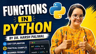 Function in Python explained in Hindi