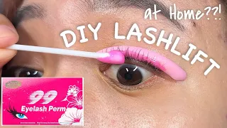 DIY Lashlift Tutorial for SHORT and LONG LASHES Is it effective