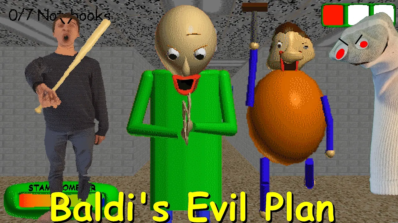 Baldi's Evil Plan - Baldi's Basics Mod