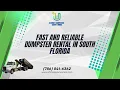 Trusted Dumpster Rentals in Parkland FL 33067 - Fast Affordable and Hassle-Free