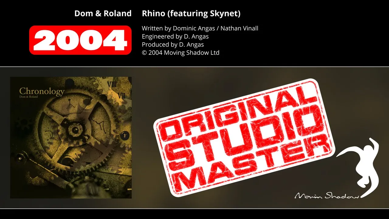 Dom & Roland: Rhino (featuring Skynet) (ASHADOW31CD-07) | Moving Shadow