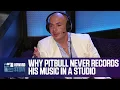 Why Pitbull Doesn t Record His Songs in a Studio 2015