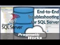 SQL Server End-to-End Troubleshooting